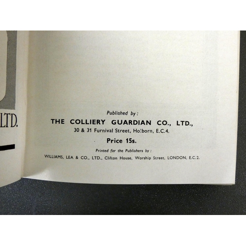 217 - Colliery Guardian.  Guide to the Coalfields. 2 vols. Maps, plans & adverts. Orig. clot... 