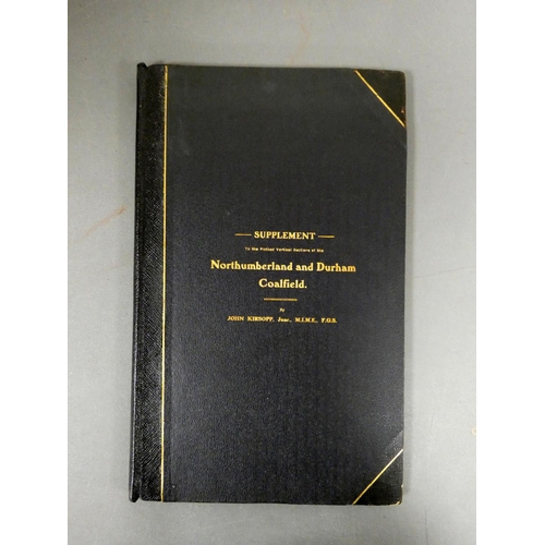 219 - KIRSOPP JOHN.  Supplement to Plotted Vertical Sections of the Northumberland & Durham ... 