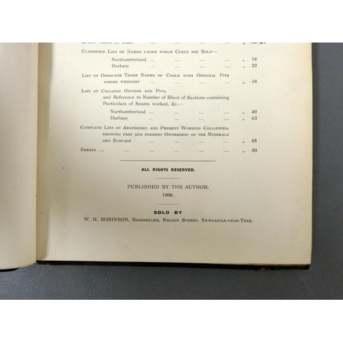 219 - KIRSOPP JOHN.  Supplement to Plotted Vertical Sections of the Northumberland & Durham ... 