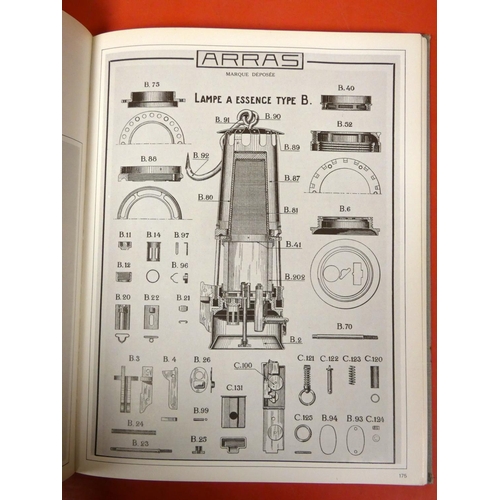 221 - POHS HENRY A.  The Miner's Flame Light Book. Many illus. Thick quarto. Orig. dec. blue cloth in d.w.... 