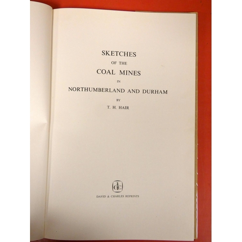 222 - HAIR T. H.  Sketches of the Coal Mines in Northumberland & Durham. Illus. Folio. Red cloth in d.... 