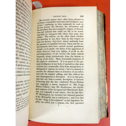 224 - (HOLLAND JOHN).  The History & Description of Fossil Fuel, the Collieries & Coal T... 