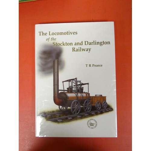 226 - PEARCE T. R.  The Locomotives of the Stockton & Darlington Railway. Illus. Quarto. Ori... 