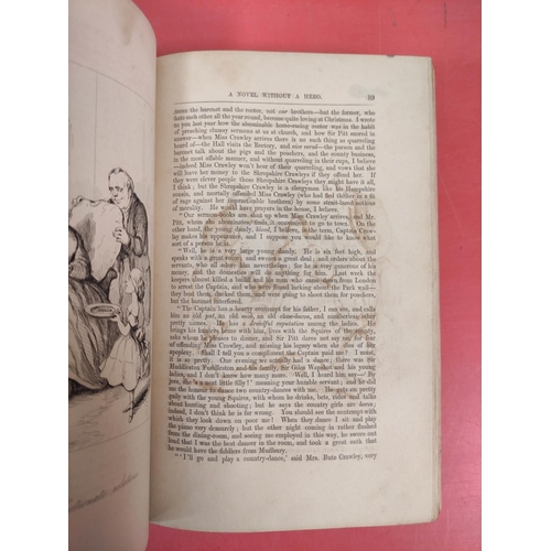 230 - THACKERAY W. M.  Vanity Fair, A Novel Without a Hero. Eng. frontis, title (dated 1848), pl... 