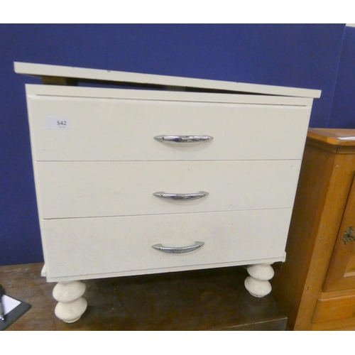 430 - Small painted set of drawers.