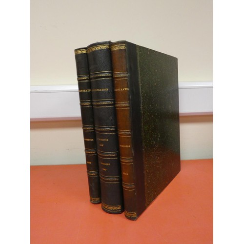 275 - L'Illustration.  Bound vols. for July 1896 to July 1897, July-December 1903 & July-Dec... 