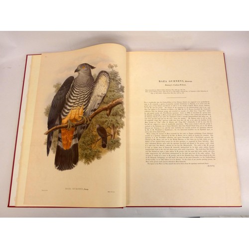 268 - GOULD JOHN.  The Birds of New Guinea & the Adjacent Papuan Islands Including Many New ... 