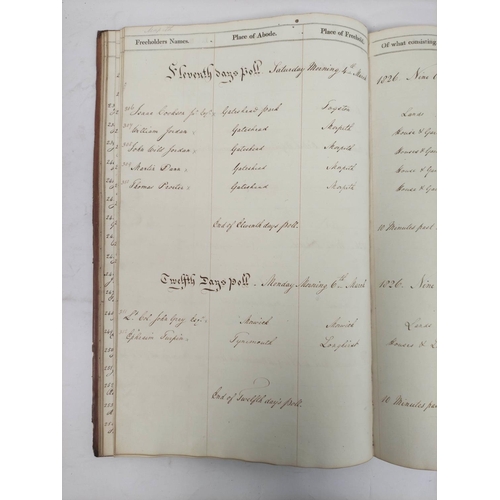 201 - NORTHUMBERLAND ELECTIONS, 1826.  