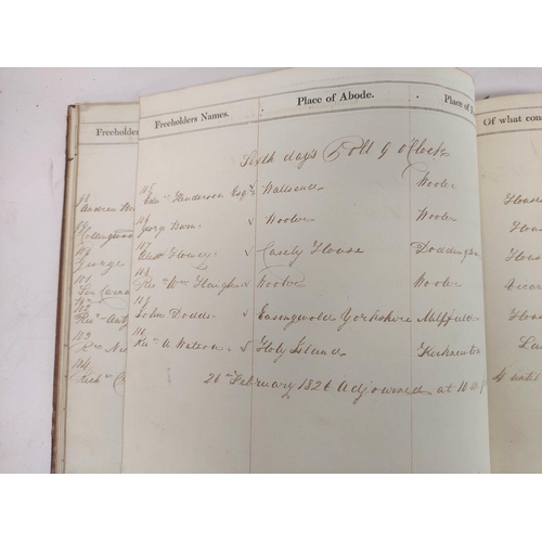 201 - NORTHUMBERLAND ELECTIONS, 1826.  
