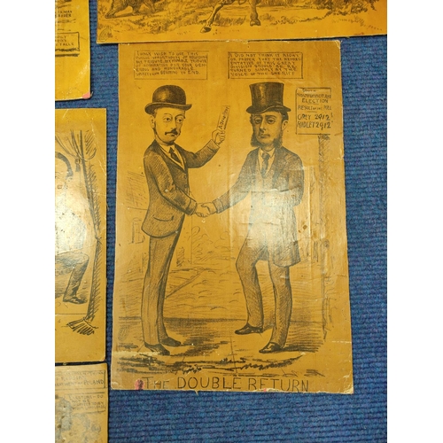 206 - SOUTH NORTHUMBERLAND ELECTION, 1878.  The famously tied election between Grey and Ridley, 2,912 vote... 