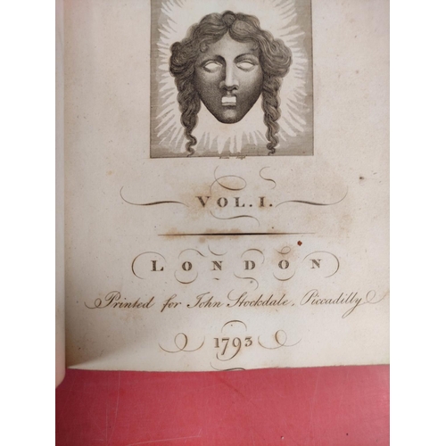 238 - GAY JOHN.  Fables ... With A Life of the Author. 2 vols. Eng. frontis, 2 title vignettes &... 