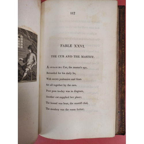 238 - GAY JOHN.  Fables ... With A Life of the Author. 2 vols. Eng. frontis, 2 title vignettes &... 