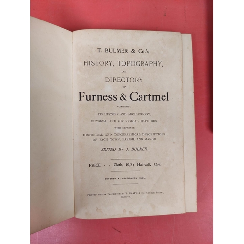 242 - BULMER T. & CO.  History, Topography & Directory of Furness & Cartmel. 2 copies. Torn fl... 