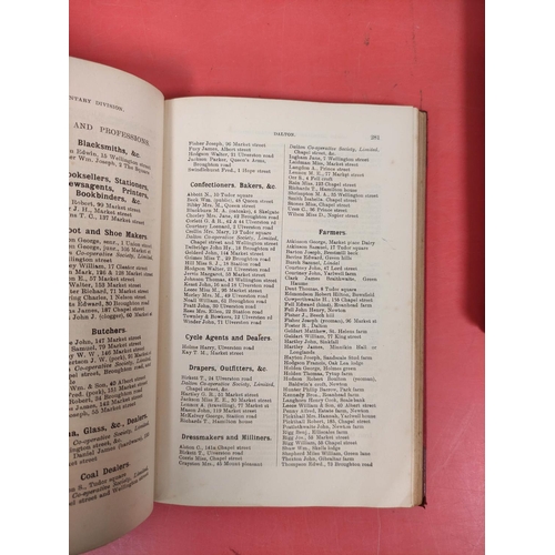 242 - BULMER T. & CO.  History, Topography & Directory of Furness & Cartmel. 2 copies. Torn fl... 