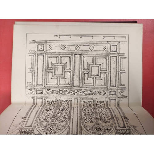 244 - TAYLOR MICHAEL W.  The Old Manorial Halls of Westmorland & Cumberland. Frontis, plates... 