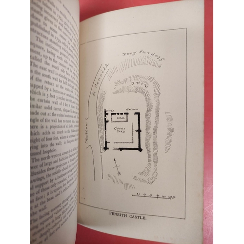 244 - TAYLOR MICHAEL W.  The Old Manorial Halls of Westmorland & Cumberland. Frontis, plates... 