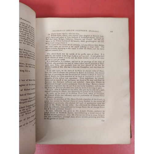 245 - NICOLSON J. & BURN R.  The History & Antiquities of the Counties of Westmorland &a... 