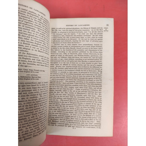 247 - BAINES EDWARD.  History, Directory & Gazetteer of the County Palatine of Lancaster. 2 ... 