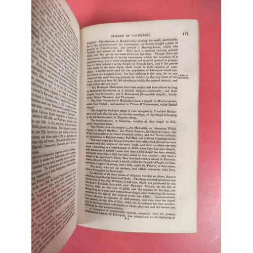 247 - BAINES EDWARD.  History, Directory & Gazetteer of the County Palatine of Lancaster. 2 ... 