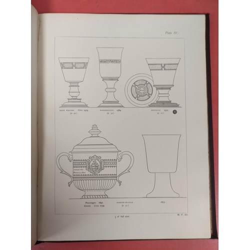 249 - TROLLOPE REV. ANDREW.  An Inventory of the Church Plate of Leicestershire With Some Accoun... 