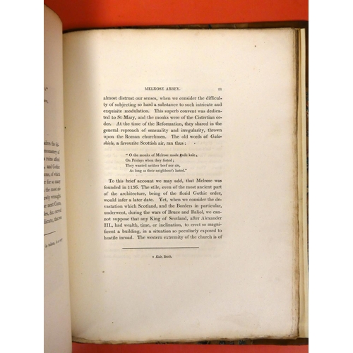 254 - SCHETKY JOHN C.  Illustrations of Walter Scott's Lay of the Last Minstrel. Eng. title vign... 