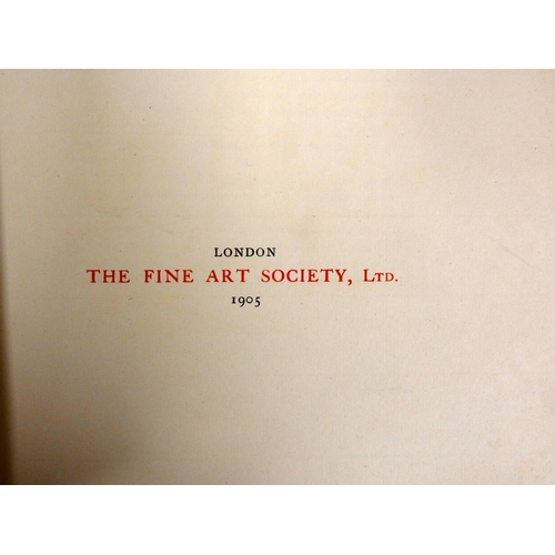 257 - ARMSTRONG E. A.  Axel Herman Haig & His Work. Copy no. 328. Pencil signed etched front... 