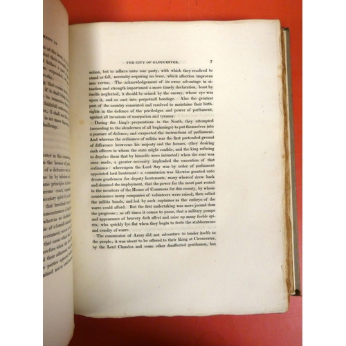 263 - (WASHBOURN JOHN).  Bibliotheca Gloucestrensis, A Collection of Scarce & Curious Tracts... 