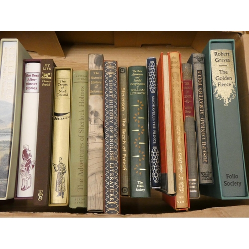 90 - FOLIO SOCIETY.  20 various vols., mainly in slip cases.