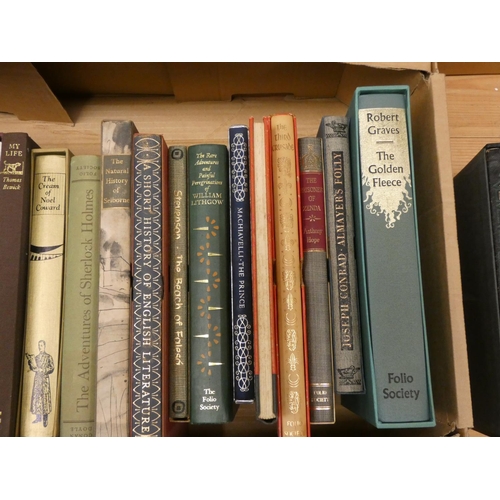 90 - FOLIO SOCIETY.  20 various vols., mainly in slip cases.