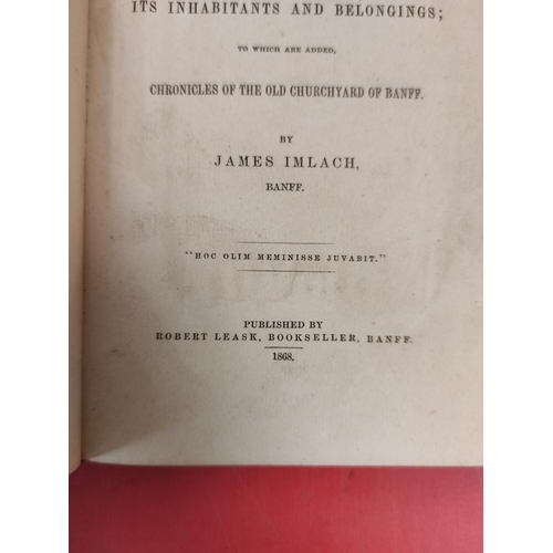 241 - STUART MORTON G.  The Relief of the Able-Bodied Poor in Scotland. 15pp. Three quarter calf... 