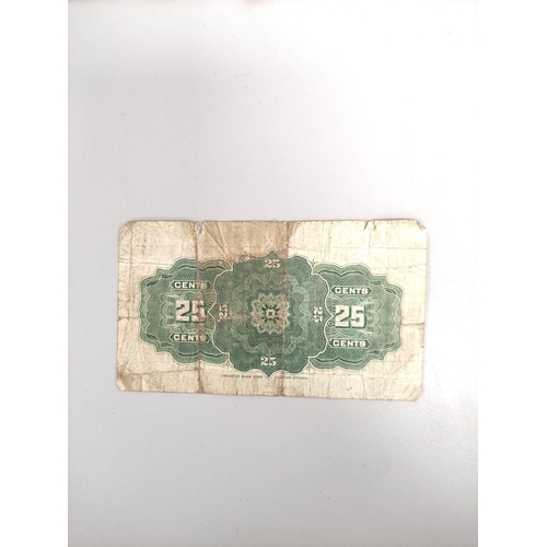 194 - World Banknotes. Lot to include a 1941 Jersey £1 note (German occupation) serial no 10165, a c... 