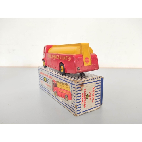 13 - Dinky Toys. Two boxed A.E.C Shell Chemicals Tankers no 991. (2)