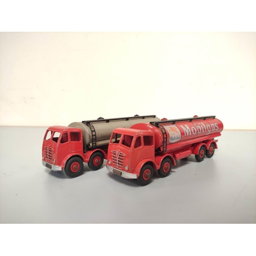 23 - Dinky Toys. Die-cast vehicles to include A.B.C TV Mobile Control Room 987, a French Camion Petrolier... 