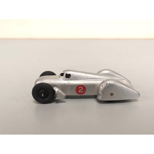 25 - Dinky Toys. Collection of 1930s/50s diecast racing cars comprising of three Speed of the Wind no 23e... 