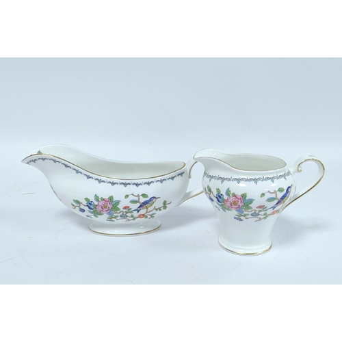 293 - Aynsley Pembroke design part tea/ coffee/ dinner service to include tea pot, eight dinner plates, ei... 