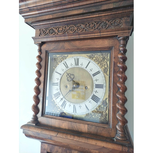 152 - Eight day longcase clock 'William Gardner in Uxbridge fecit' with 10