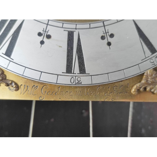 152 - Eight day longcase clock 'William Gardner in Uxbridge fecit' with 10