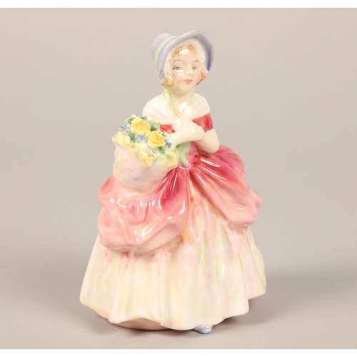 14 - Four Royal Doulton figures, Sandra HN 2401, Fragrance HN2334, Pirouette HN 2218, Cissie HN 1809 (4)