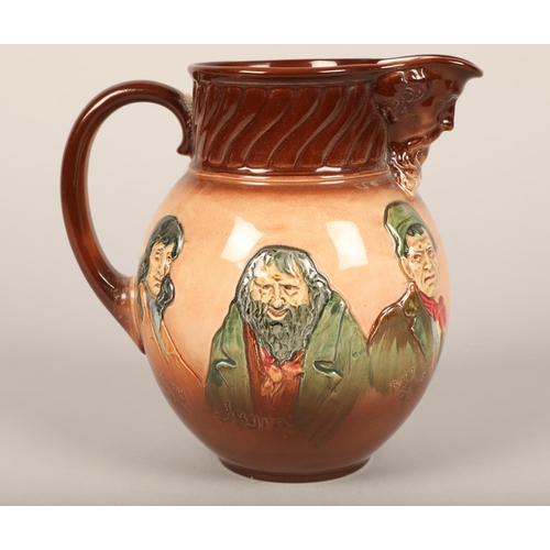 147 - Royal Doulton Jug featuring characters from Oliver Twist, 18 cm high