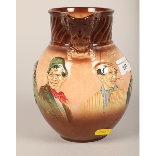 147 - Royal Doulton Jug featuring characters from Oliver Twist, 18 cm high