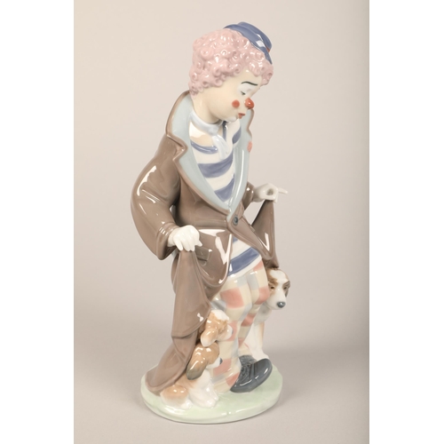 17 - Lladro clown figure ' Surprise'  25.5 cm high