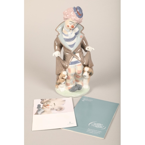 17 - Lladro clown figure ' Surprise'  25.5 cm high