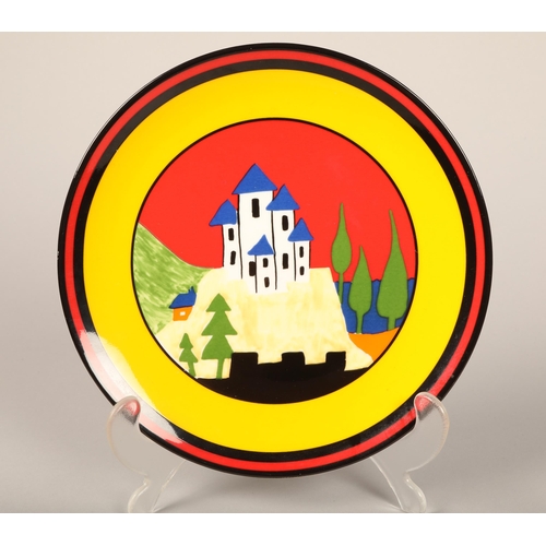 34 - Four Wedgwood for Bradford Exchange 'World of Clarice Cliff' limited edition plates, 'Orange house',... 