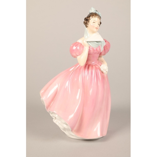 8 - Two Royal Doulton figures ' This Little Pig' HN 1793, 'Camellia' HN 2222 (2)