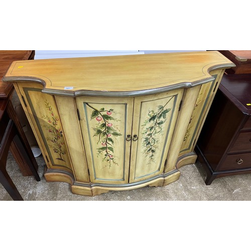 567 - Contemporary bow fronted cabinet