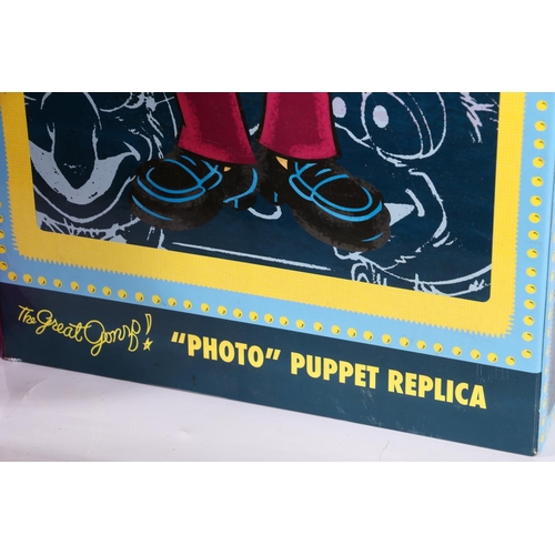 115 - The Muppets: Photo Puppet replica, The Great Gonzo, boxed, puppet measures 63cm tall.... 