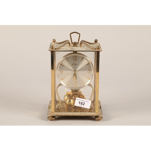 182 - Kern mantle clock, 18 cm high