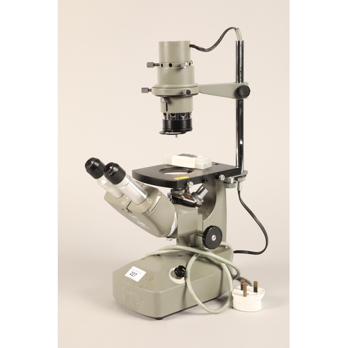 227 - Leitz lense microscope, serial no.604206