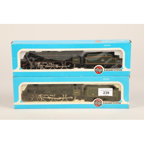 239 - Two Airfix Railway System 00 Gauge Scale Models in boxes, Royal Scots Fusilier L.M.S. Livery 54120-0... 