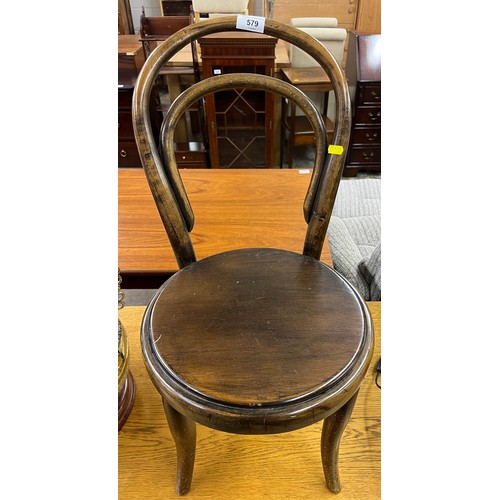 579 - Bentwood childs chair